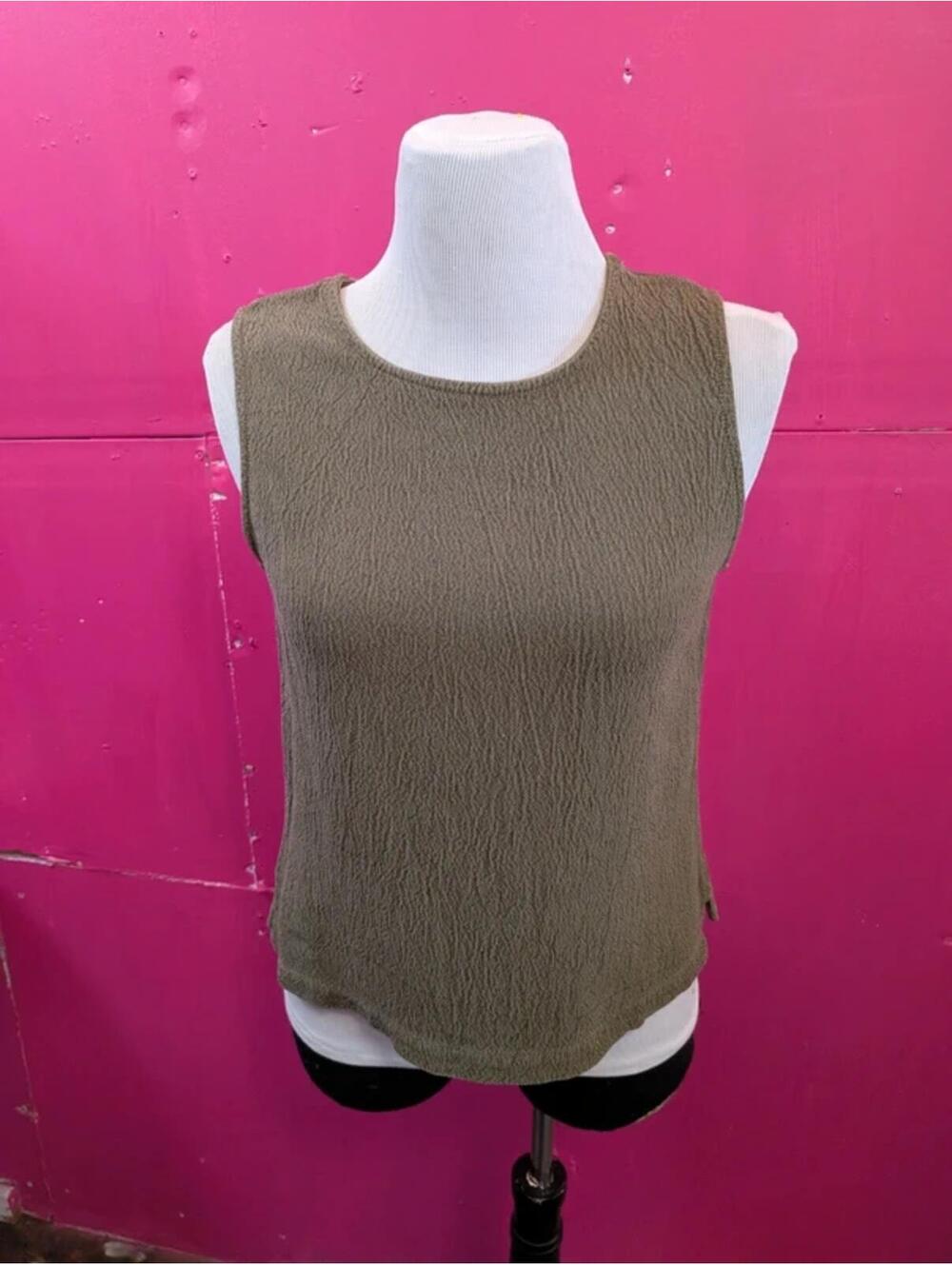 Earthy Sustainable Tank Top Tencel Fabric M